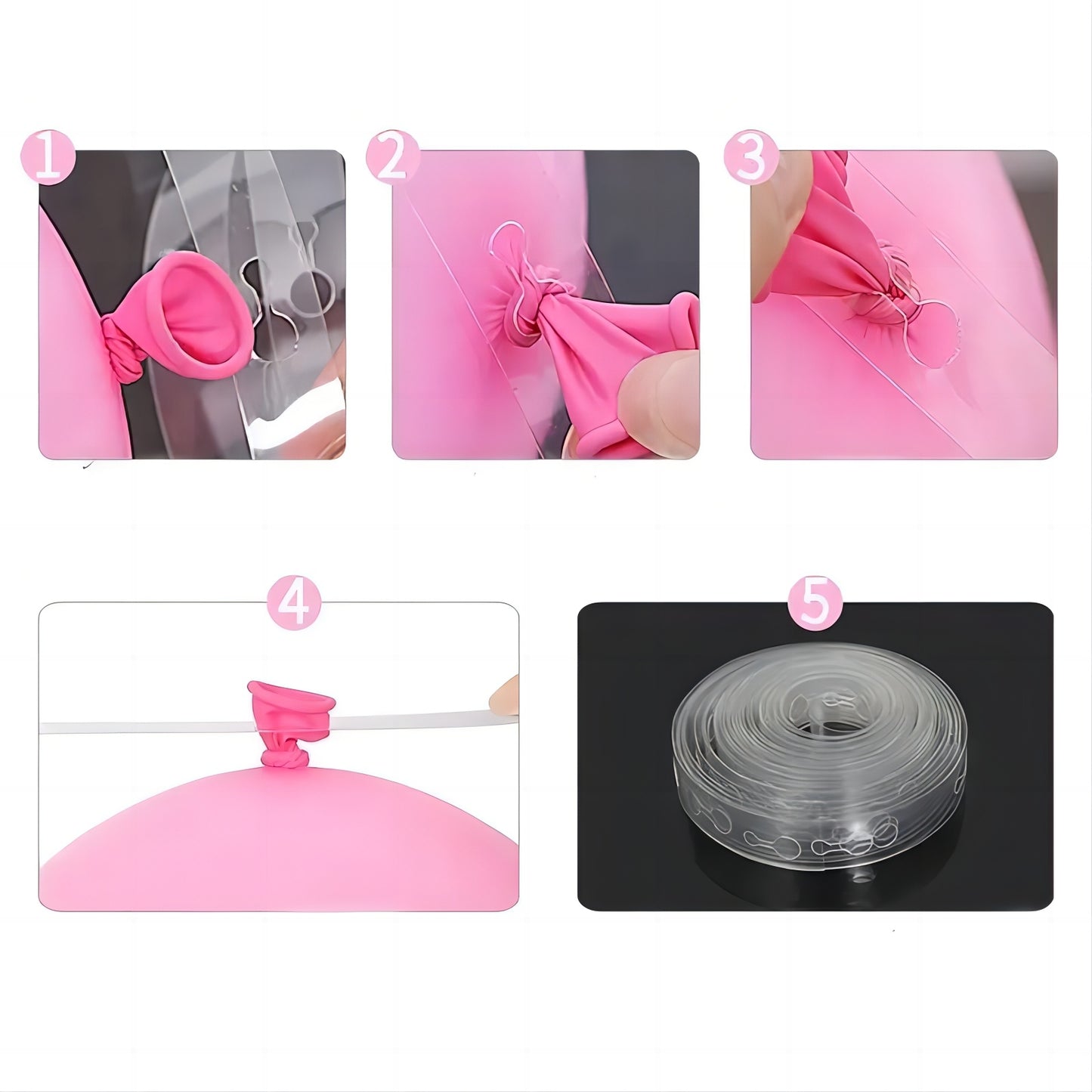 Balloon Garland Strips Set