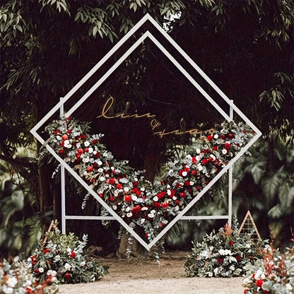 Geometric Wedding Ceremony Arch