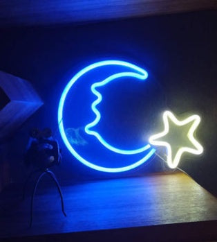 LED Neon Light, Acrylic Back Panel