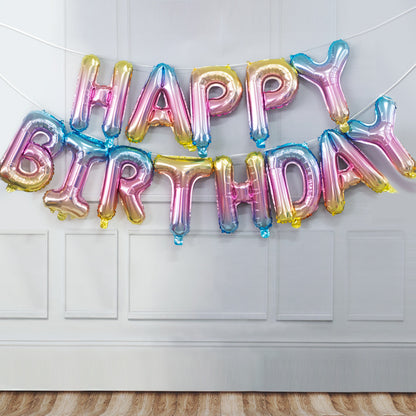 Happy Birthday Aluminum Film Balloon