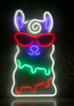 LED Neon Light, Acrylic Back Panel