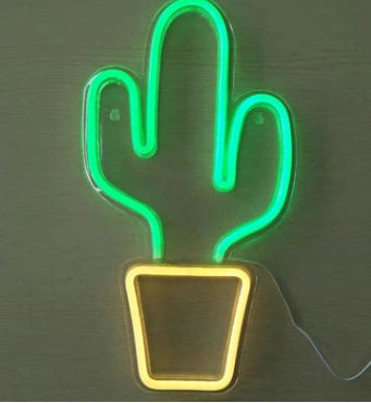 LED Neon Light, Acrylic Back Panel