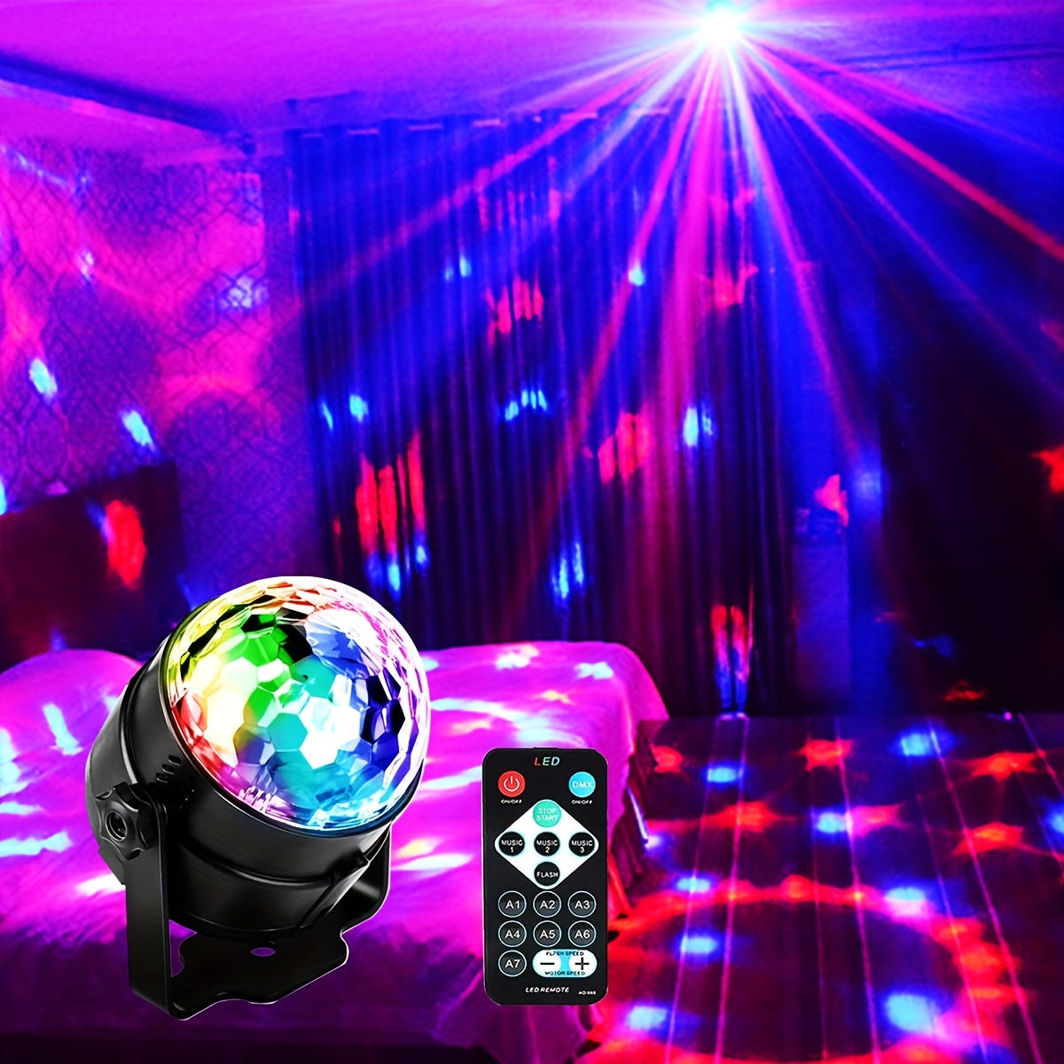 Sound Activated Disco Ball