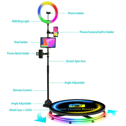 360 Rotating Photo Booth