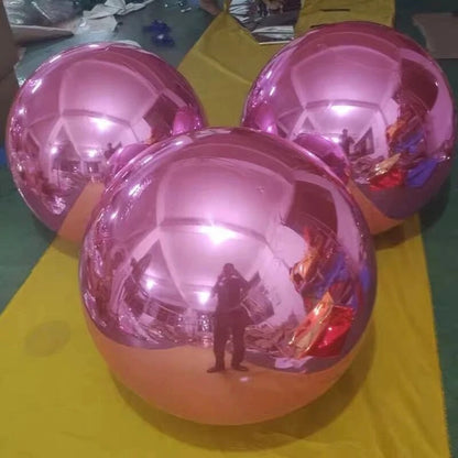 Shiny Mirror Sphere inflatable Ball