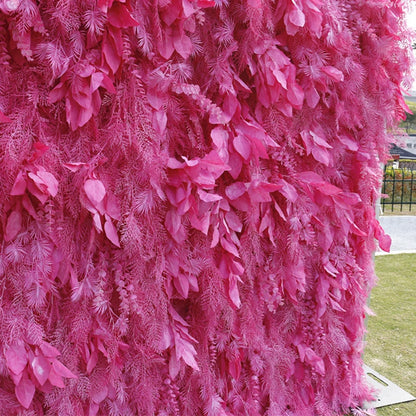 Feather Effect Pampas Backdrop for