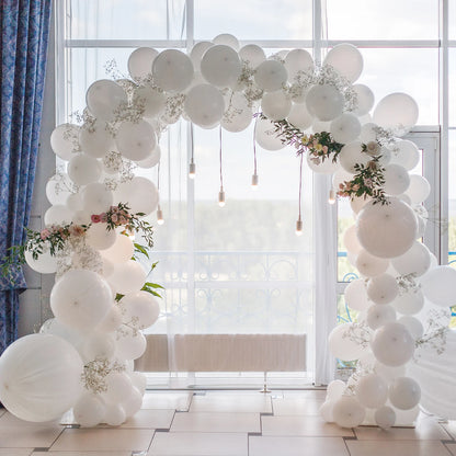 Metal Wedding Arch in White