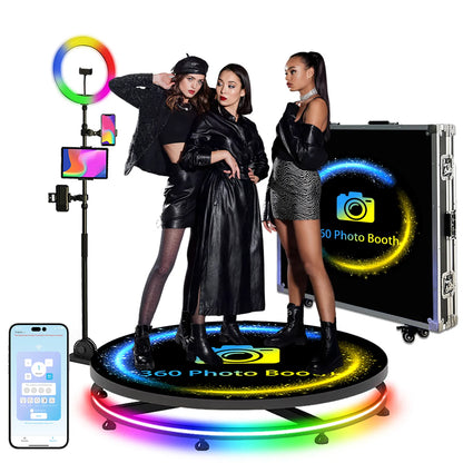 360 Rotating Photo Booth