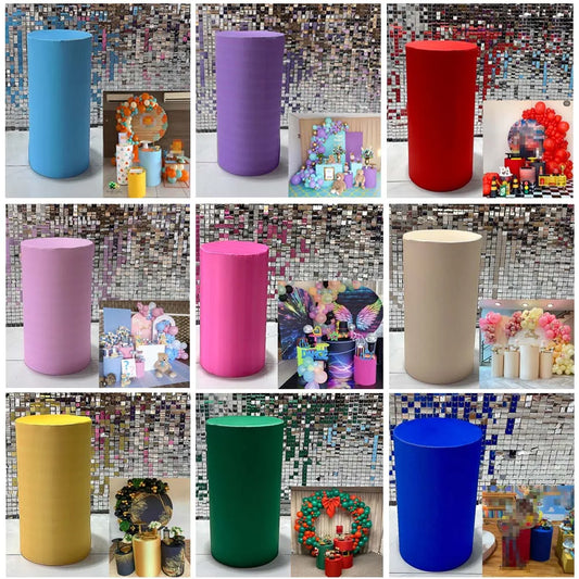 Cylinder Wraps For Cake stands