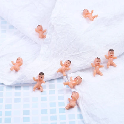 Mini Plastic Baby Shower Figures