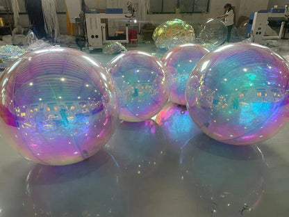 Shiny Mirror Sphere inflatable Ball