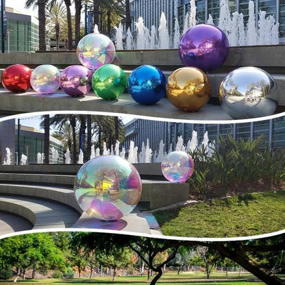 Shiny Mirror Sphere inflatable Ball