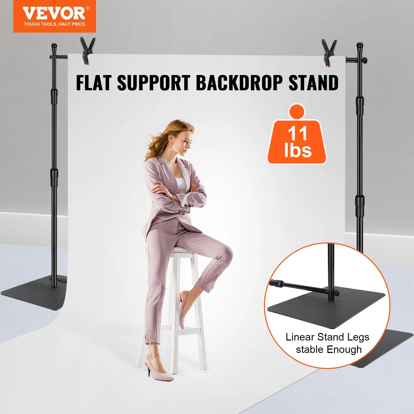 Heavy Duty Backdrop Stand