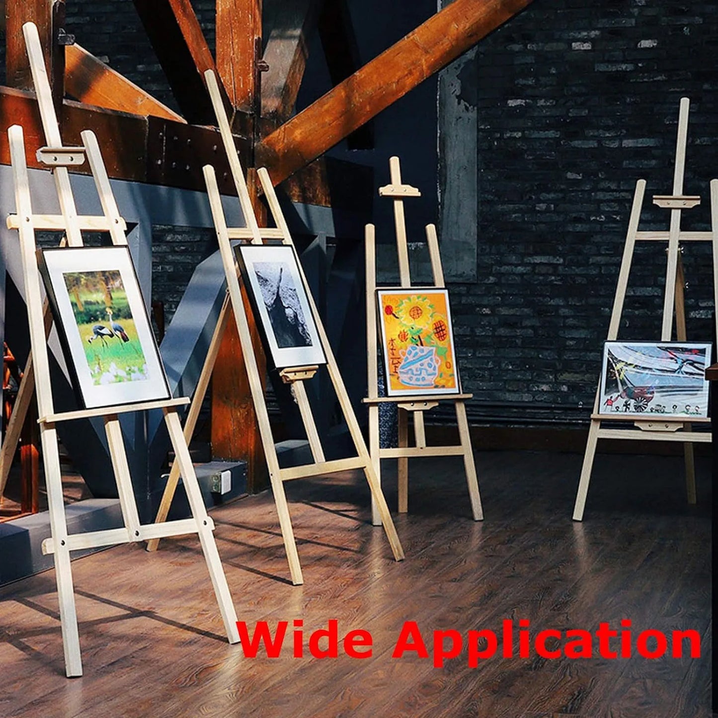 Adjustable Wooden Studio Easel