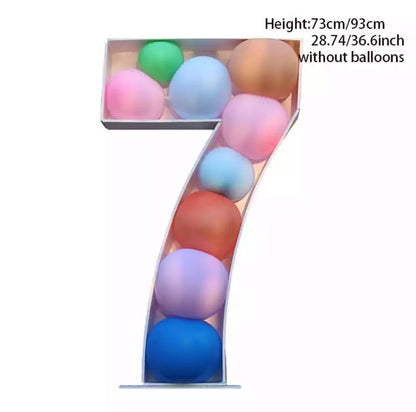 Giant Birthday  Balloon Filling Box Balloon