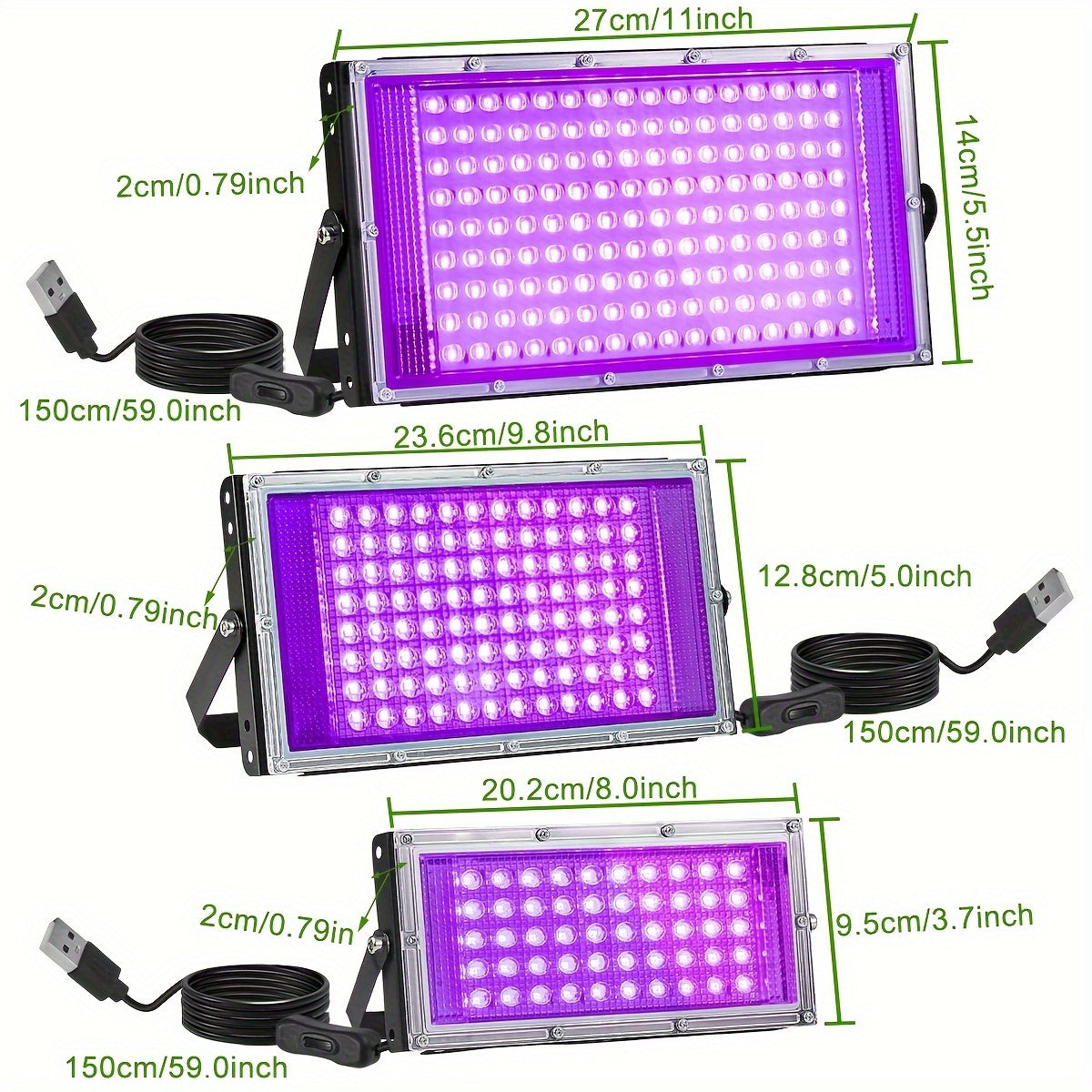 UV Black Flood Lights