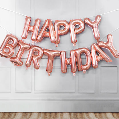 Happy Birthday Aluminum Film Balloon