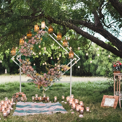 Geometric Wedding Ceremony Arch