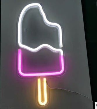 LED Neon Light, Acrylic Back Panel